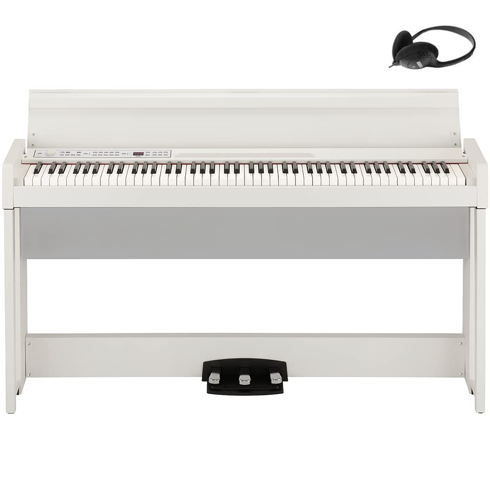 Amazon.co.jp: KORG コルグ 電子ピアノ 88鍵盤 C1 WH ホワイト 白 Amazon.co.jp: KORG コルグ 電子ピアノ 88鍵盤 C1 WH ホワイト 白